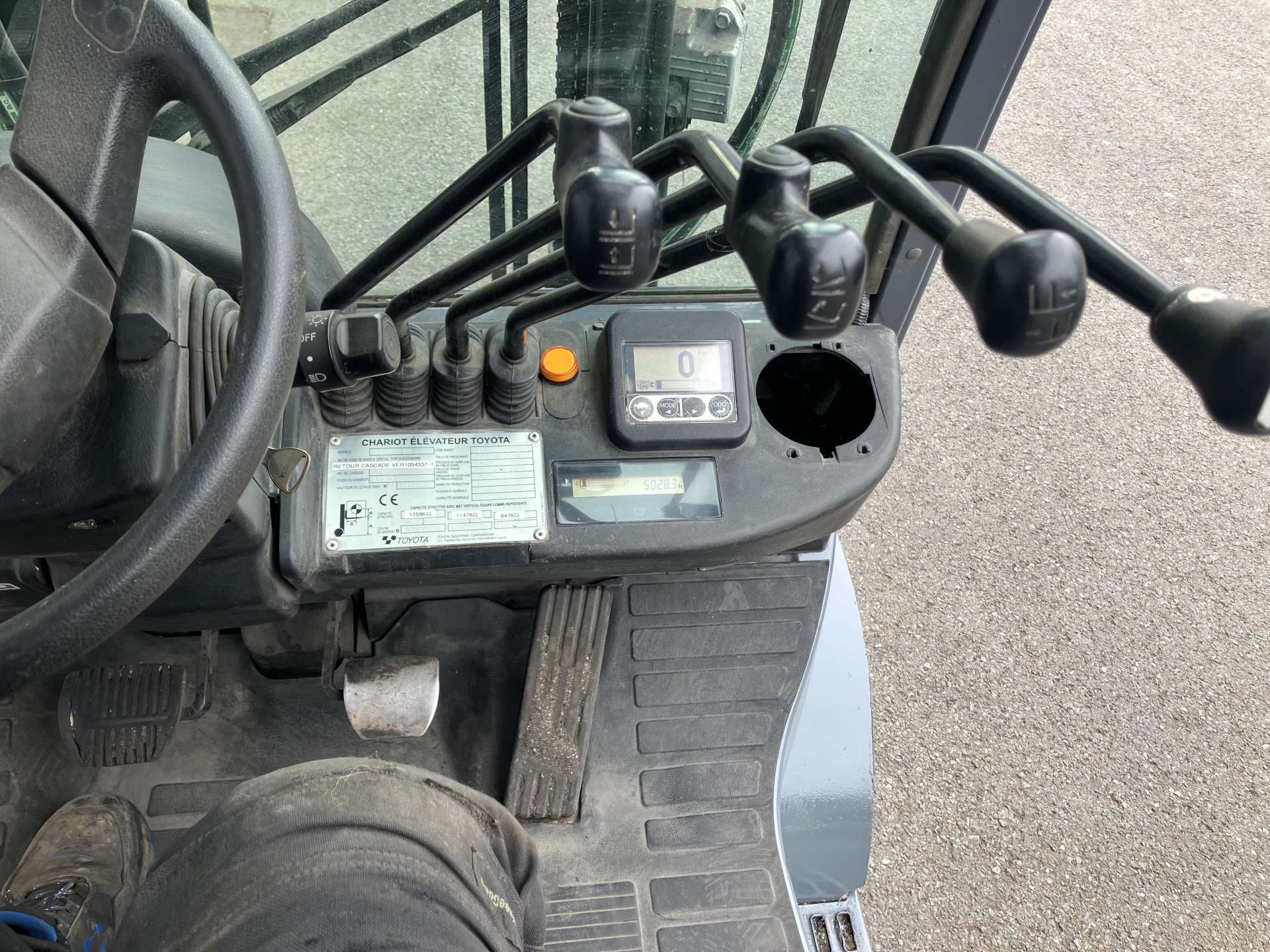 Heftruck Toyota 1,5Ton Gas