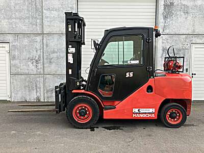 Heftruck Hangcha 5,5 Ton Gas