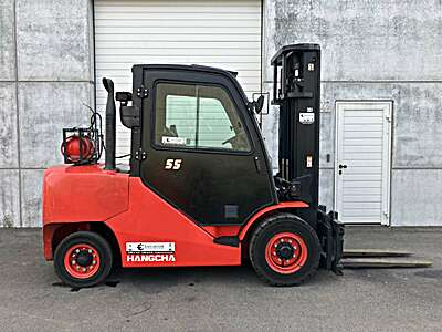 Heftruck Hangcha 5,5 Ton Gas