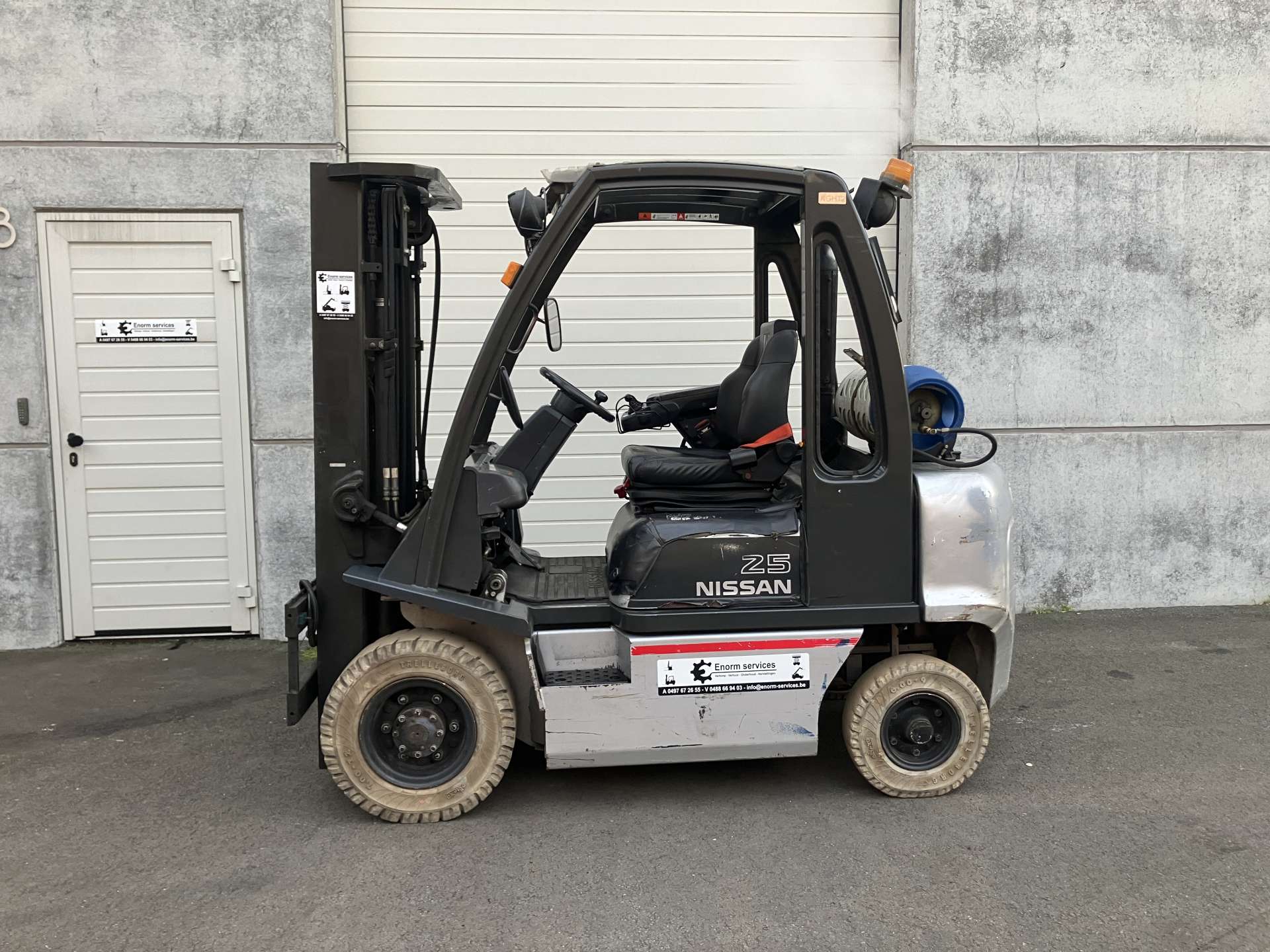 Heftruck Nissan 2,5ton Gas