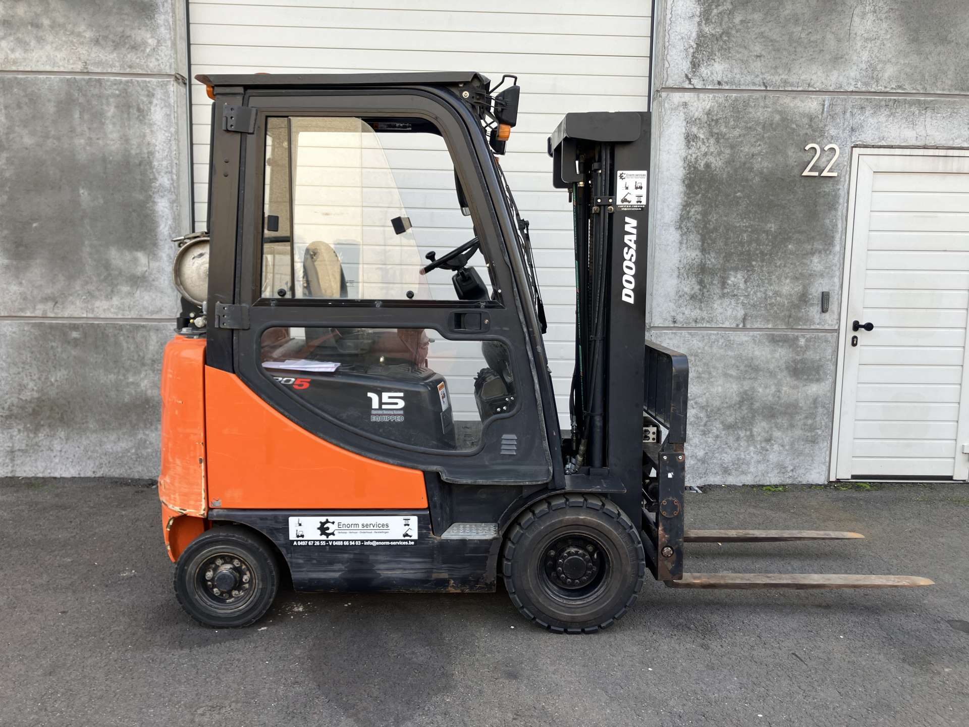 Heftruck Doosan 1,5 Ton Gas