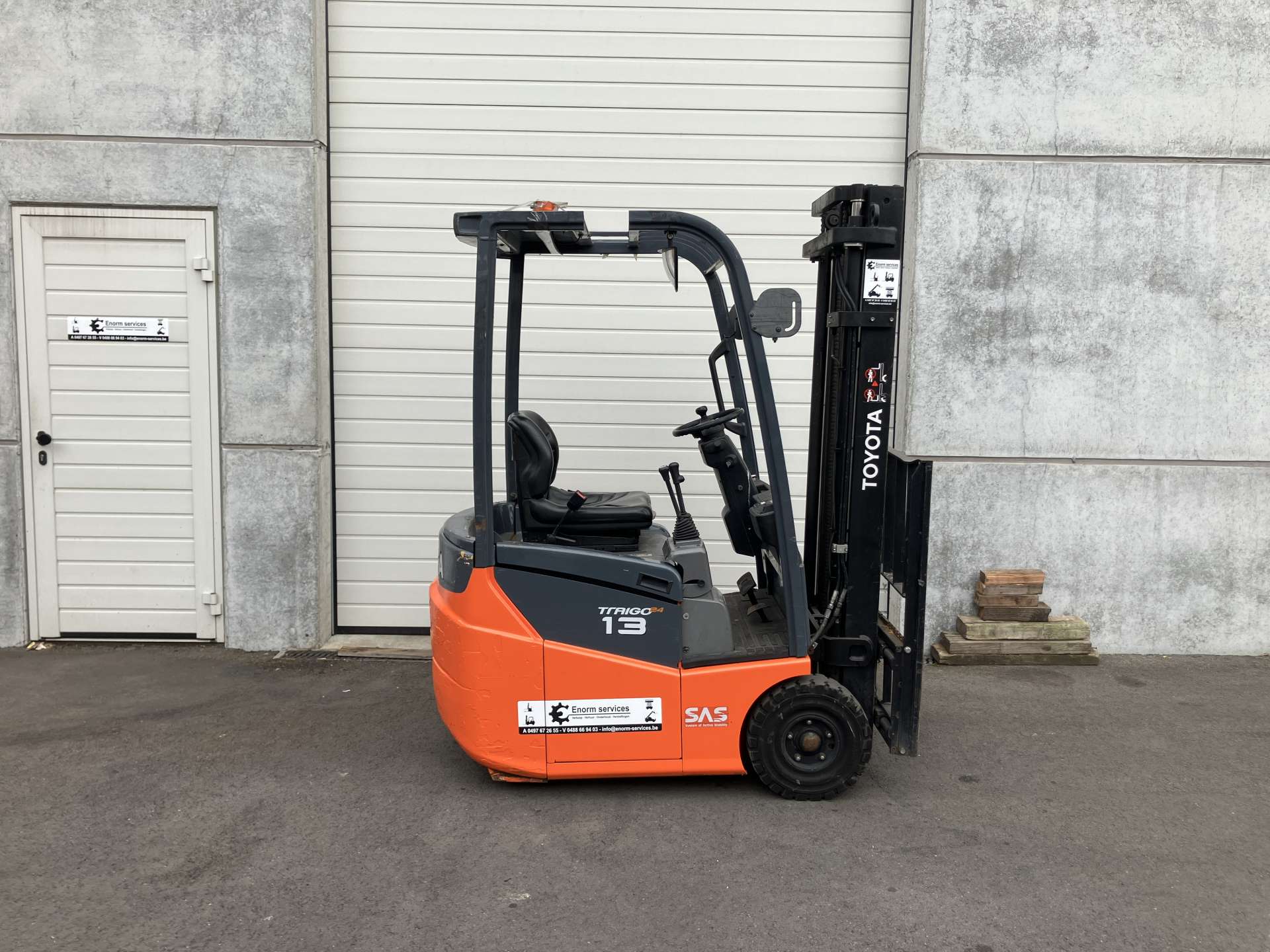 Heftruck Toyota 1,3 Ton Elektrisch