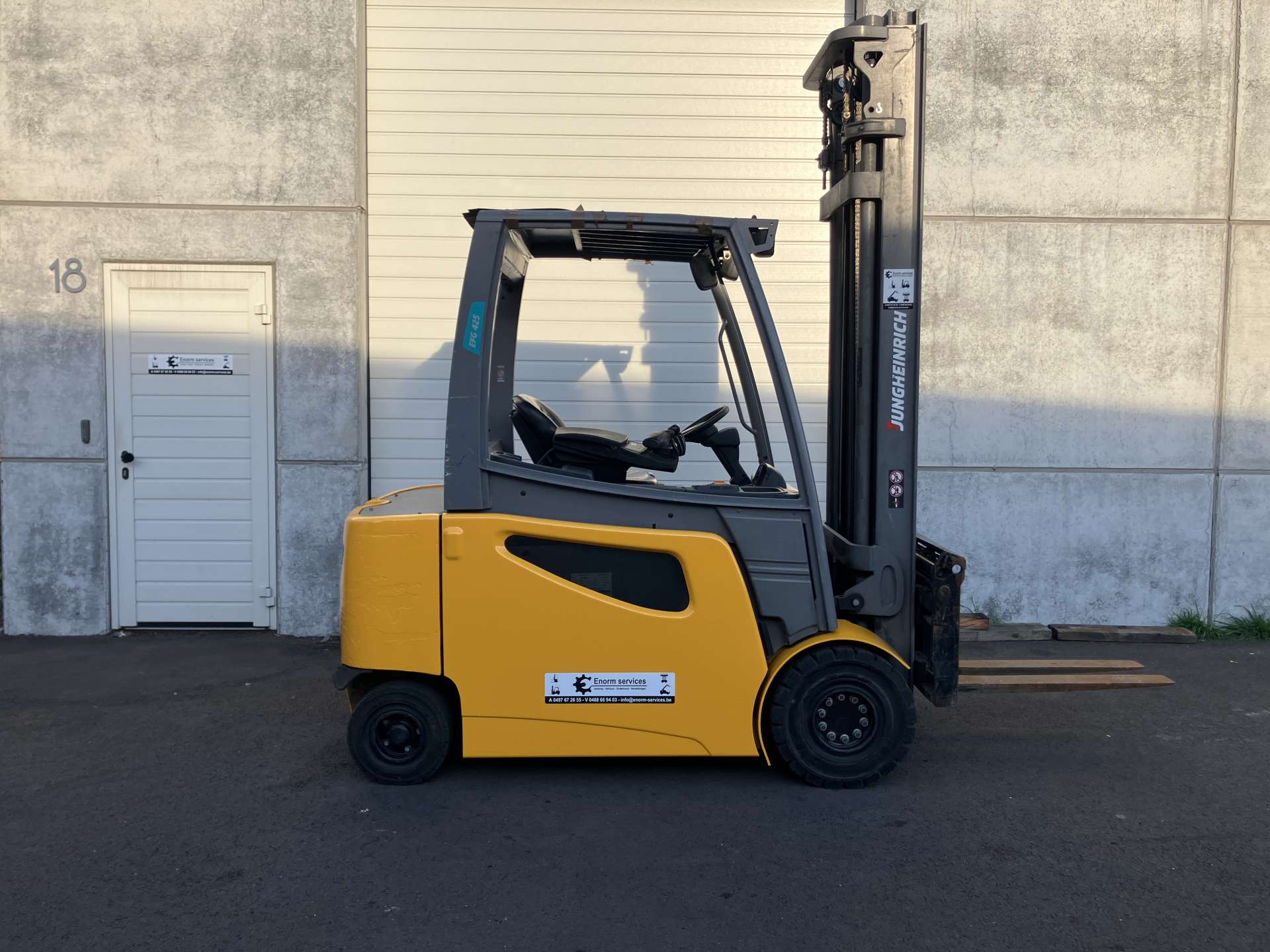 Heftruck Jungheinrich 2,5 Ton Elektrisch